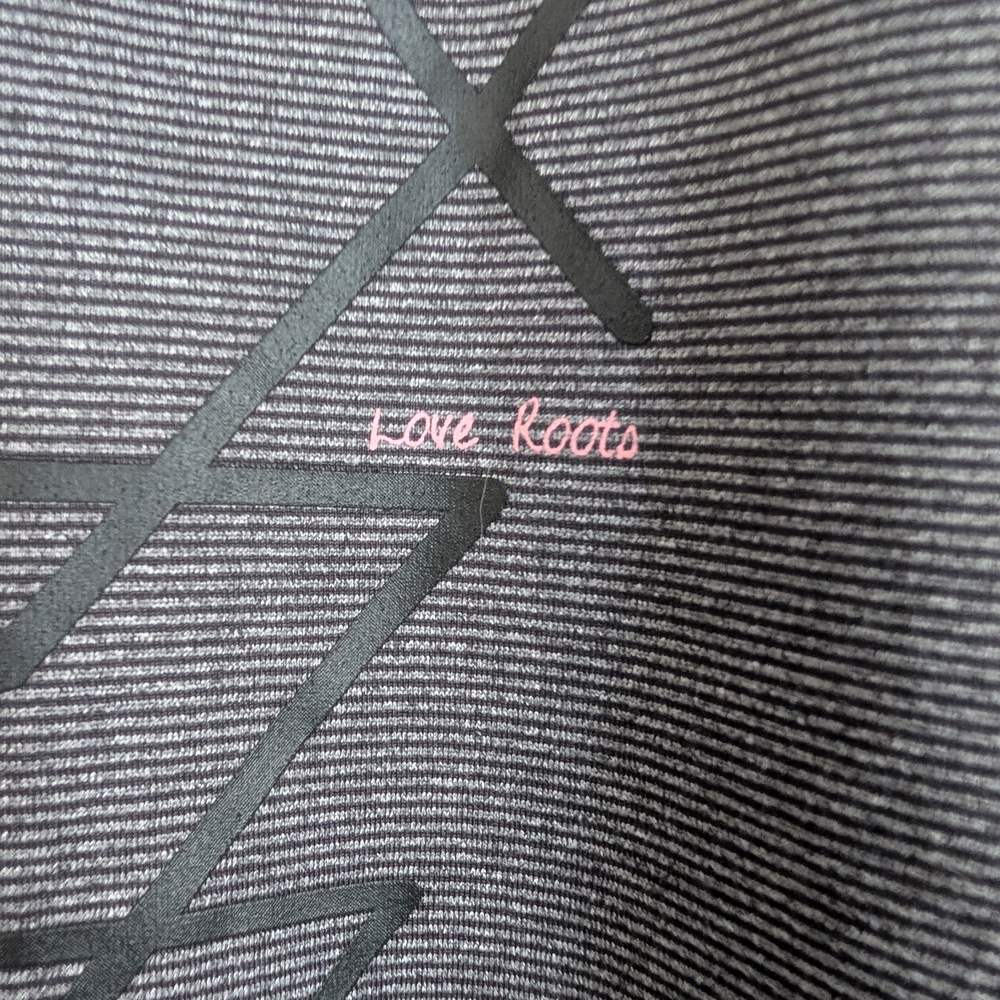 Roots Women's Dark Charcoal Graphic Tank Top - Picture 5 of 5